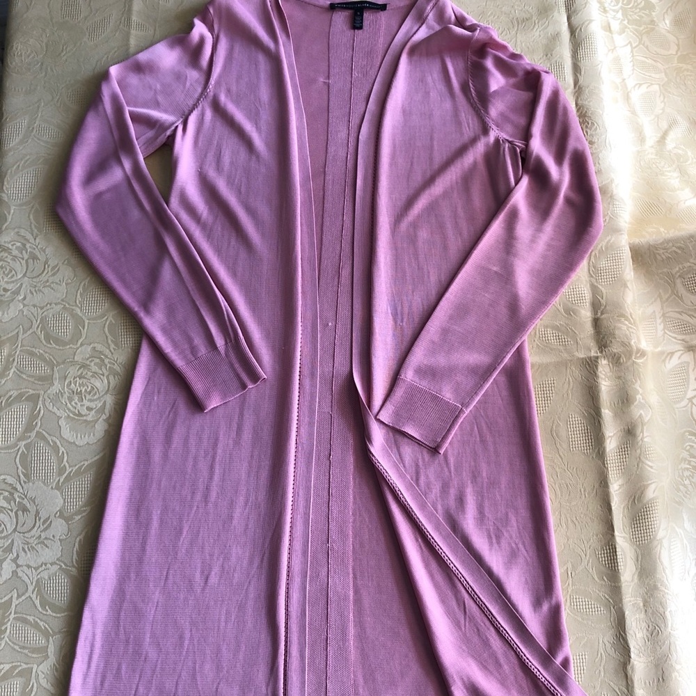 WHBM Pink silky Duster